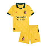 Děti AC Milan Třetí pryč Fotbalový dres Kit(dres + šortky) 2025/26